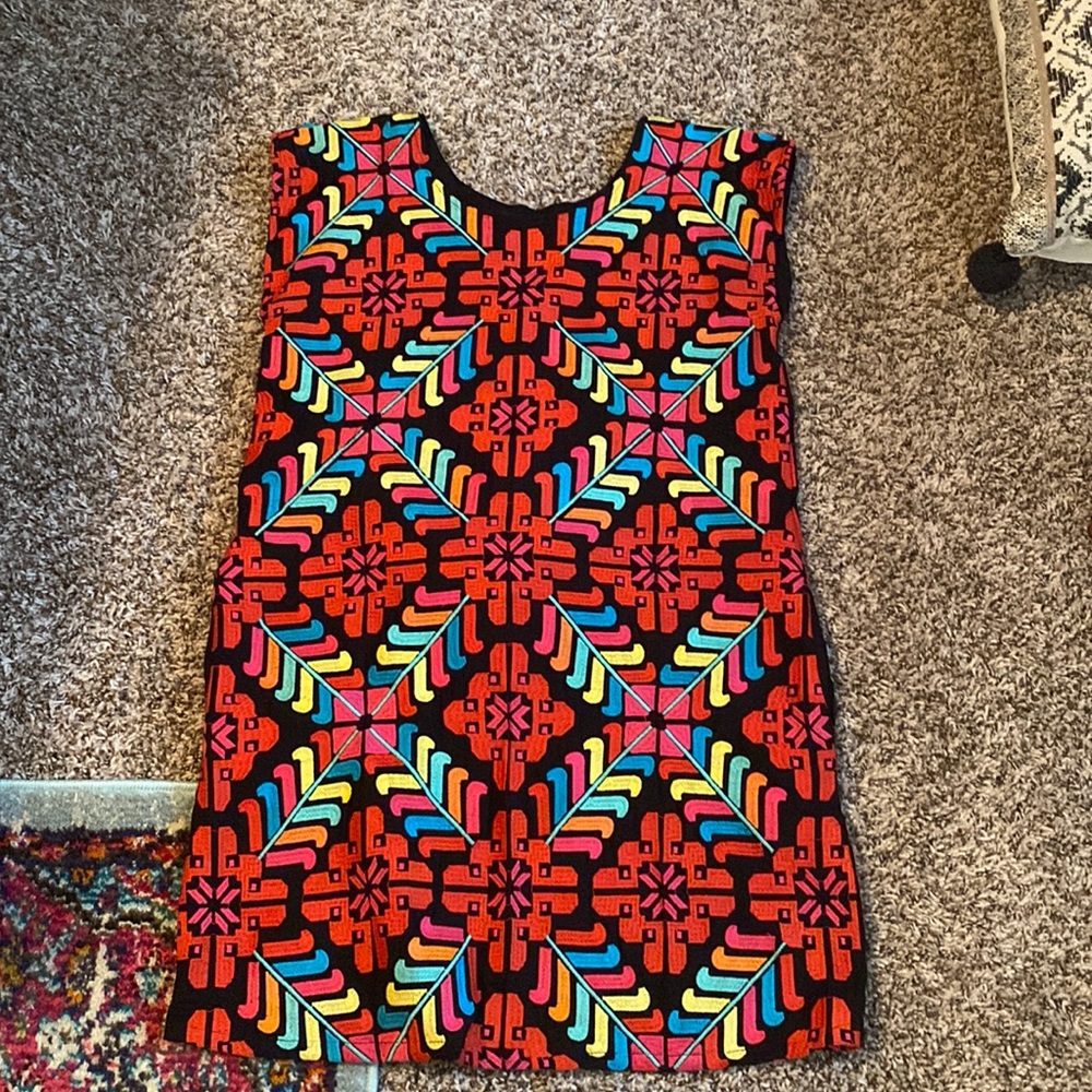 J. Marie Embroidered dress.